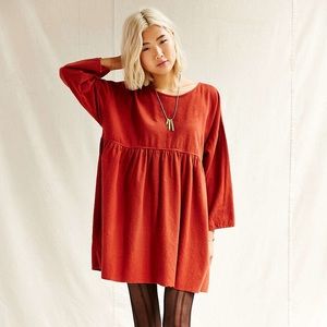 Urban Renewal Rust Tunic Dress | Urban Outiftters